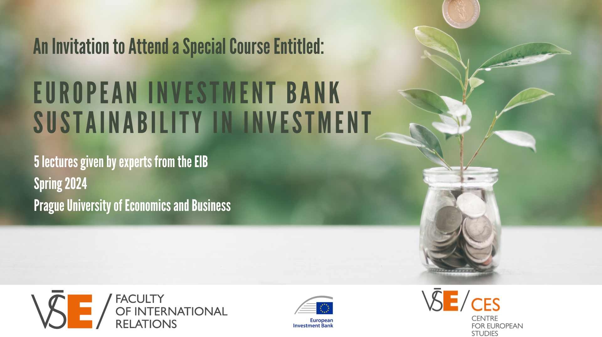 Course “European Investment Bank – sustainability in investment”