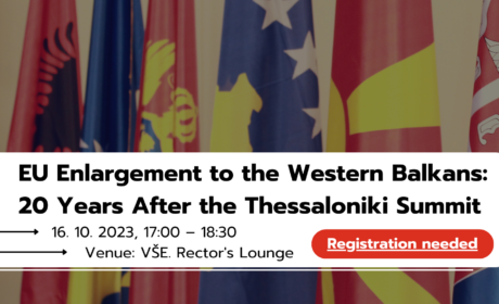 16.10.2023: Debata „EU Enlargement to the Western Balkans: 20 Years After the Thessaloniki Summit“