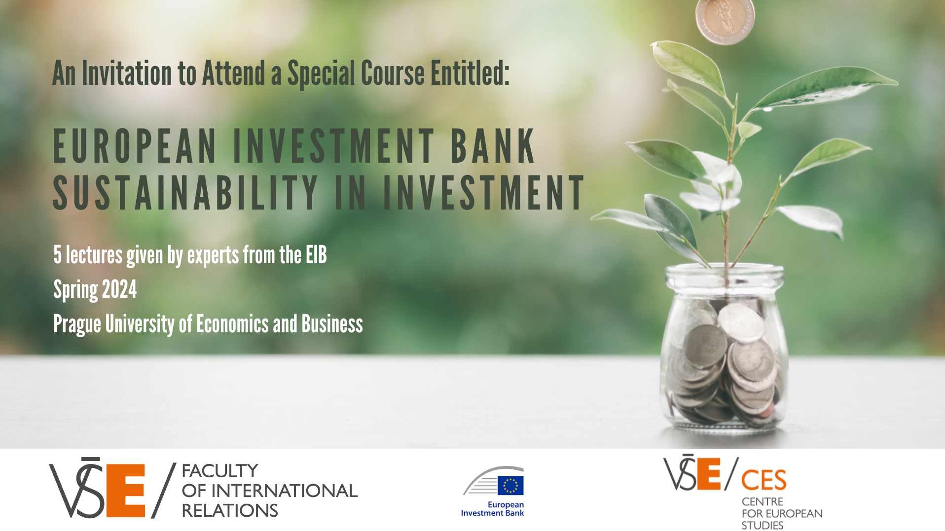 Kurz „Evropská investiční banka – udržitelnost v investicích“